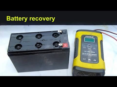 Your battery will last forever! Secret to restoring old batteries