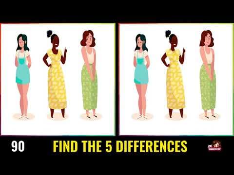 Spot the difference games(NO.27）: The Ultimate Difference Test