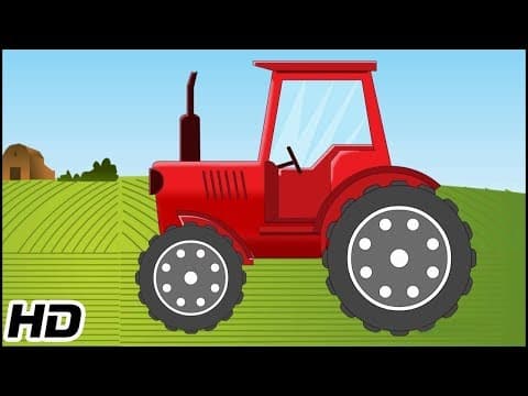 Tractor videos for kids to learn