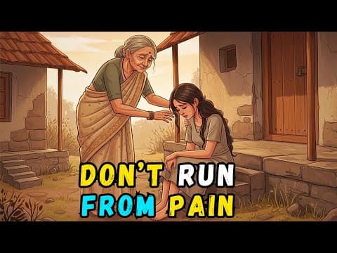 Stop Running From Pain — It’s Trying to Teach You Something | English Story with Moral