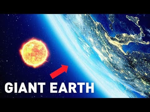 What if the Earth Became Bigger Than the Sun?