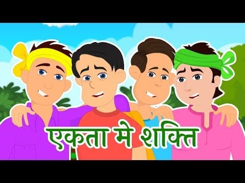 Ekta Main Bal | एकता मैं बल | Ekta Mein Shakti | Panchatantra Stories for Kids