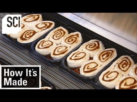 How it's made - sticky buns