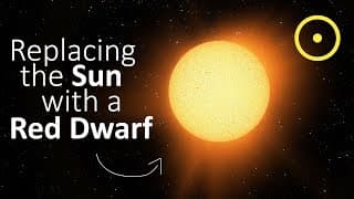 What If The Sun Was Replaced By A Red Dwarf