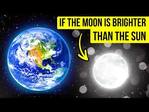 What If The Moon Were 10x Brighter