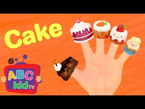 Finger Family Cake Song | ABC Kid TV Nursery Rhymes & Kids Songs