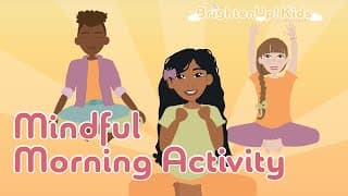 Today Is Going To Be A Great Day! Mindful Morning Activity With Positive Affirmations  Stretching