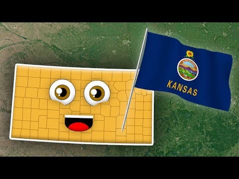 Kansas - Geography & Counties - 50 States of America
