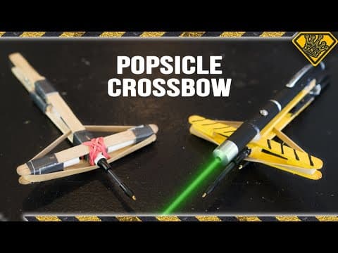 DIY Pocket Crossbow TKOR Guide To Pocket Clothespin Crossbow, Mini Crossbow, Micro X Box and More