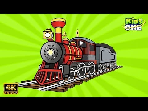 Vache vache railu bandi - animated rhmyes for kids