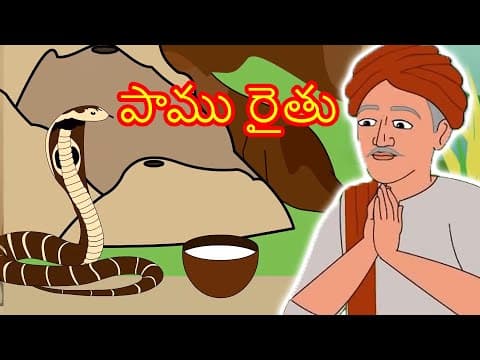 పాము రైతు - stories in telugu - fairy tales in telugu