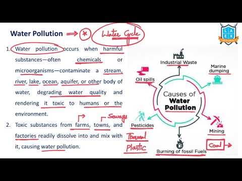 What is the meaning of Water Pollution ? || Water Pollution అంటే ఏమిటి?