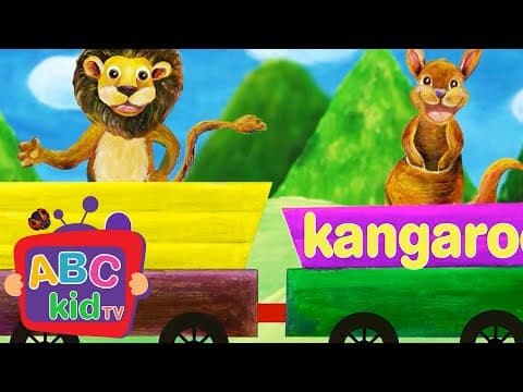 ABC Animal Train! | ABC Kid TV Nursery Rhymes & Kids Songs