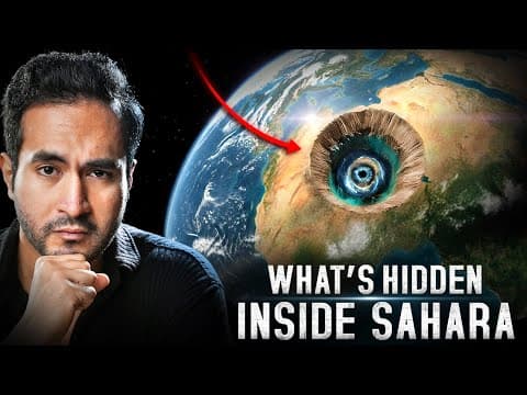 Sahara के नीचे क्या छुपा हुआ है? what is hidden inside sahara desert?
