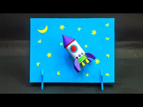 Science Fair Projects | Cardboard Rocket