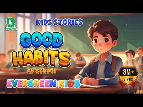 At School - Good Habits for Children in Daily Life | Evergreen Publications