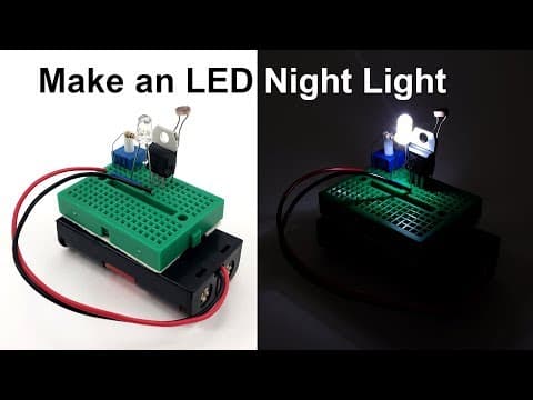 Make an LED Night-Light | Science Project