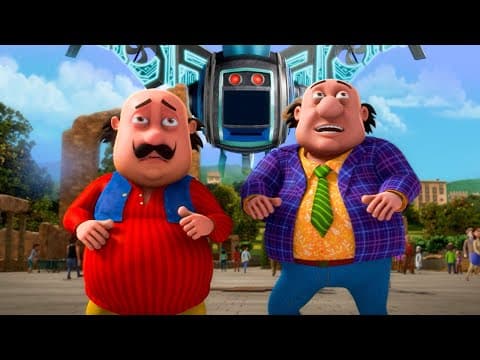 ఉనీ వాలా గాడ్జెట్ సే మోటు పాట్లూ కి ముసిబాత్| Motu Patlu | Motu Patlu Trouble With The Flying Gadget