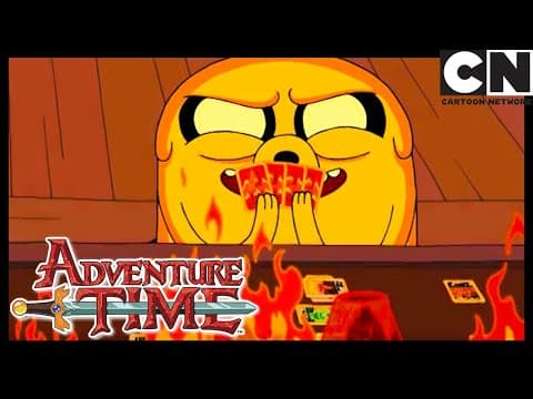 PLAYING CARD WARS - FAMILY TIME | Adventure Time | Cartoon Network - YouTube