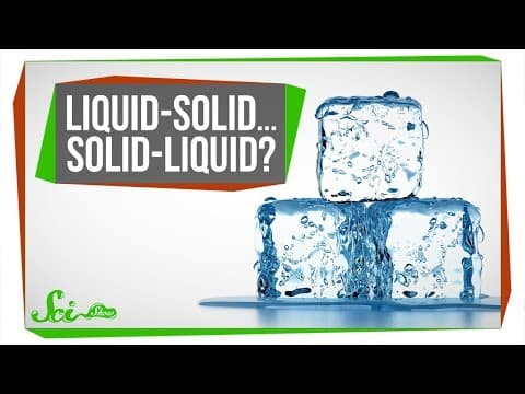 Some Elements can be Liquid and Solid at the Same Time | SciShow News