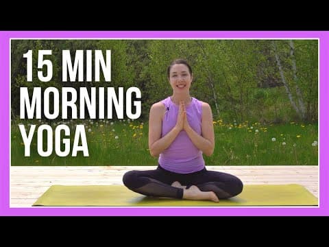 15 min Morning Yoga Flow 🌬️ AIR ELEMENT