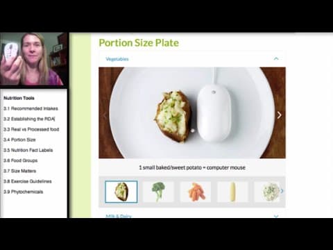 Nutrition Tools: Portion Size