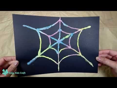 Salt Watercolor Painting - Fun Art for Kids