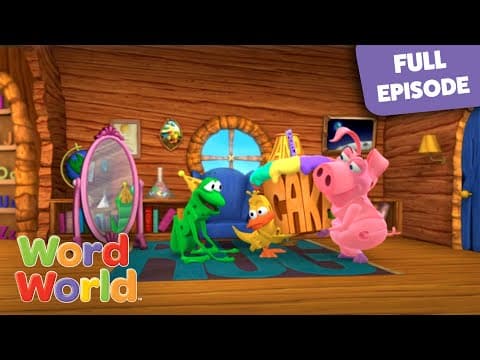 The Rainbow Birthday Cake | WordWorld Full Episode!