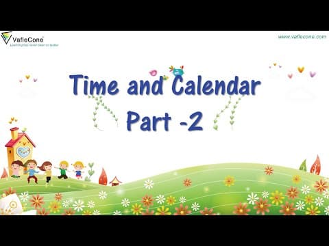 Learn about Calendar Learn about Months of Year