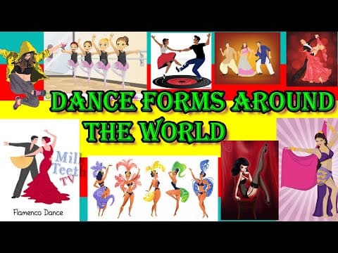 Different Types Of Dance Forms Around the WORLD | Famous Dance Styles of the World for GK