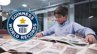 This is the world's YOUNGEST newspaper journalist Guinness World Records