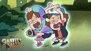 Dipper and Mabel Time Travel  | Gravity Falls | Disney Channel