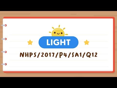 PSLE SCIENCE MADE SIMPLE EP102 | Light | When Are The 3 Shadows Formed?