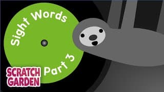 Sight Words Part  | Reading Practice Video | Scratch Garden