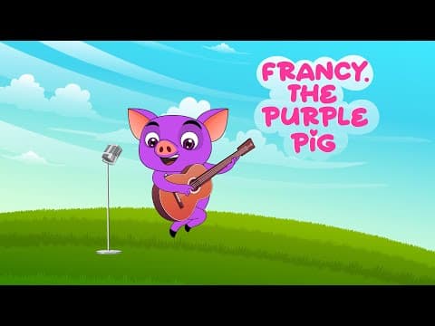 The Singing Purple Pig | English Stories For Kids | BebeGenie