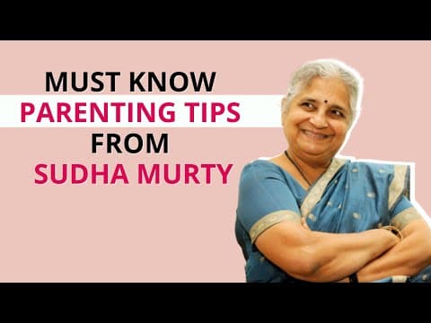 Give Children Their Space: Sudha Murty