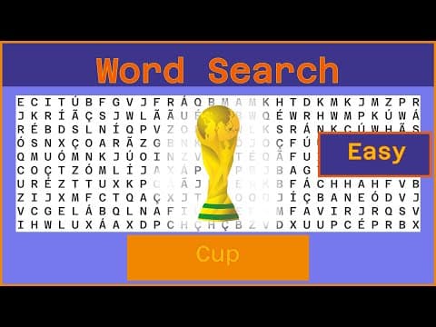 Word Search - Challenge  Ep223