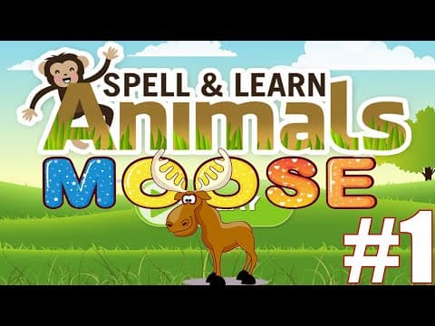 Spelling & Learning About Animals Words #1