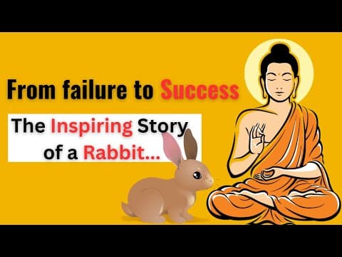 From Failure to Success || The Inspiring Story of a Rabbit #buddhablessyou #successstory