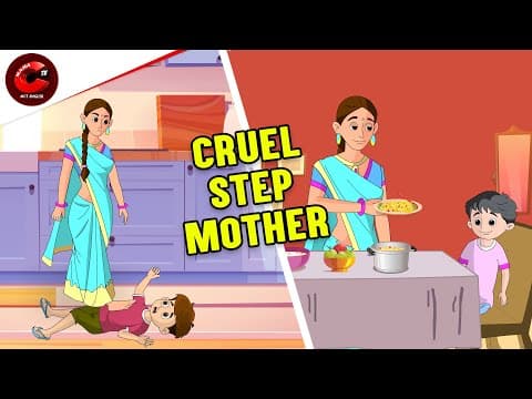 Cruel Step Mother - English Moral Story || Animated Moral Stories || English Stories || MCT English