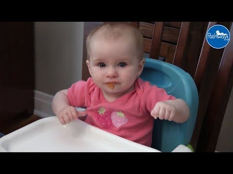 Parents' guide to how feeding helps baby talk
