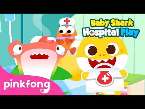 Hammerhead Shark and Shark Family | Baby Shark's Hospital Play