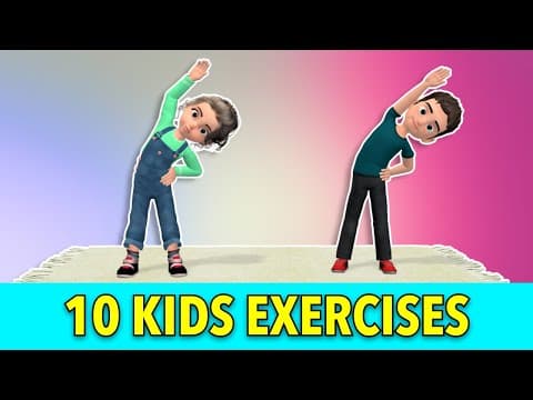 10 KIDS BELLY FAT BURNING EXERCISES AT HOME