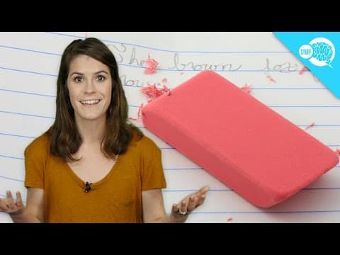 How Do Erasers Erase? - YouTube