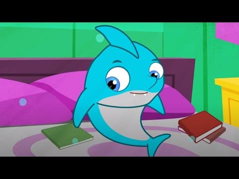Chota Shark - Silence Please - Funny Baby Shark Cartoon - Baby Cartoons