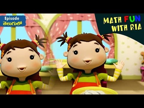 Math fun with ria 2 - delicious noodles - fun math games for kids