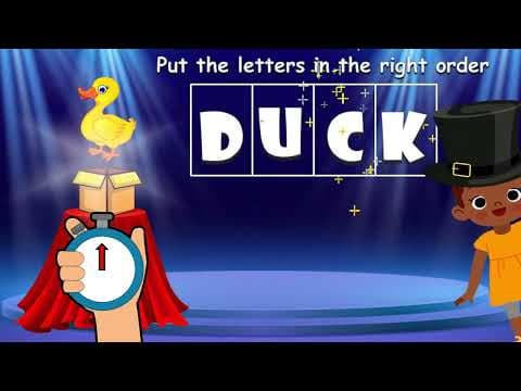 Spelling Words| Spelling Words for Kindergarten| Games for Kids| Sight Words Kindergarten