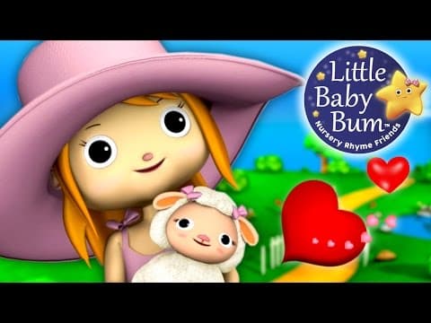 Mary Had A Little Lamb | Nursery Rhymes for Babies by LittleBabyBum - ABCs and 123s