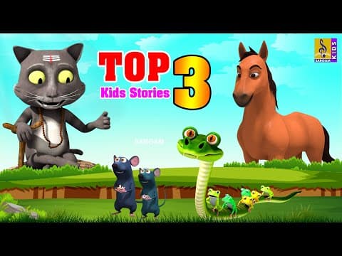 TOP 3 Kids Stories | Hindi Stories For Kids Collection | Hindi Kahaniyan | Bedtime Kids Stories