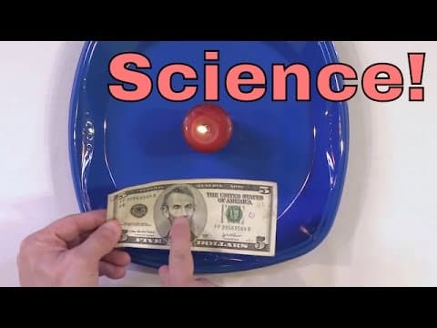 Unburnable Money - Cool Fire Science Experiment - Physics Heat Experiment - Amazing Science Tricks